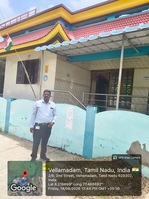  Independent House – Exterior View View at Thovalai - for Sale