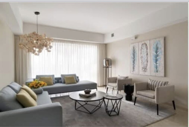 Living Room, godrej-air-sector-85 3 Bedroom 2129 Sq.Ft. Apartment In Sector 85 Gurgaon 10674612