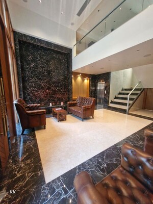 Living Room in 3 BHK Apartment at Level Pali Vintage, Khar West – for Rent