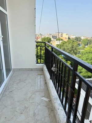 Balcony in 2 BHK Apartment at Palm Residency Chhatarpur, Chattarpur – for Rent