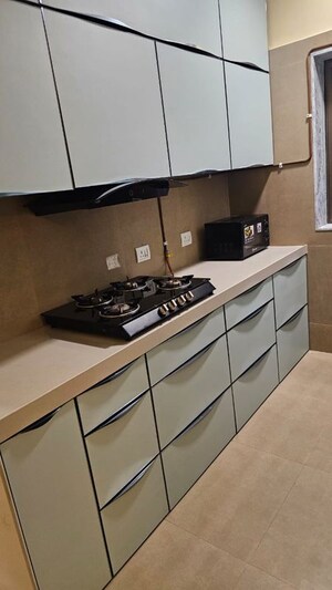 Kitchen in 3 BHK Apartment at Sahana Enclave Bandra, Bandra West – for Rent
