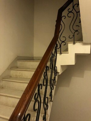 Staircase in 3 BHK Builder Floor at Greater Kailash ii – for Rent