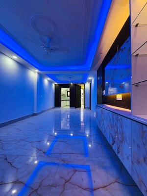 Building Lobby in 2 BHK Apartment at Palm Residency Chhatarpur, Chattarpur – for Rent