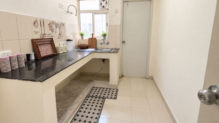 Kitchen, sare-crescent-parc 3 Bedroom 1183 Sq.Ft. Builder Floor In Sector 92 Gurgaon 10674759