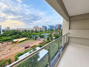 Balcony in 3 BHK Apartment at Kanchan Osian One and Only, Koregaon Park – for Rent