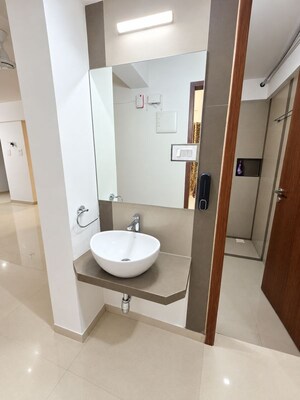 Bathroom in 3 BHK Apartment at Kanchan Osian One and Only, Koregaon Park – for Rent