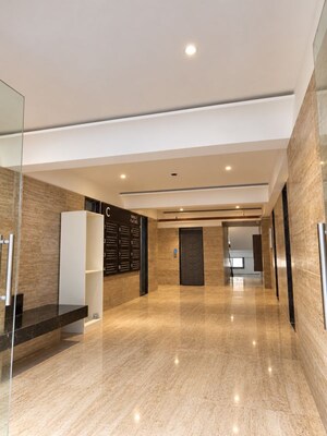Building Lobby in 3 BHK Apartment at Kanchan Osian One and Only, Koregaon Park – for Rent