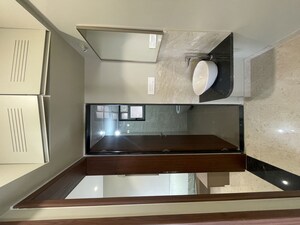 Bathroom in 3 BHK Apartment at VJ Yashwin Nuovo Centro, Wakad – for Rent