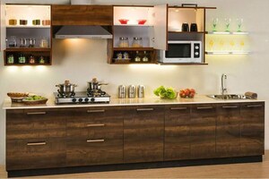 Kitchen in 4 BHK Apartment at Raheja Imperia, Worli – for Rent