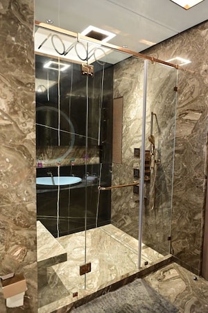 Bathroom in 4 BHK Apartment at Raheja Imperia, Worli – for Rent