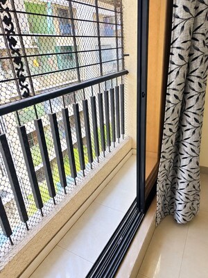 Balcony in 1 BHK Apartment at Sanskruti Heights, Nalasopara West – for Sale