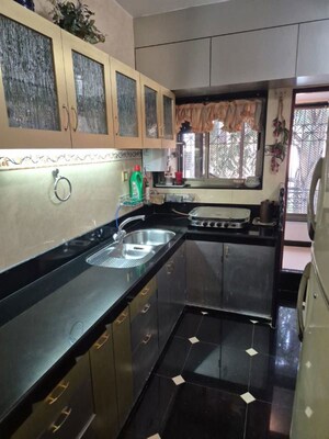Kitchen in 3 BHK Apartment at Silver Ark, Santacruz West – for Sale