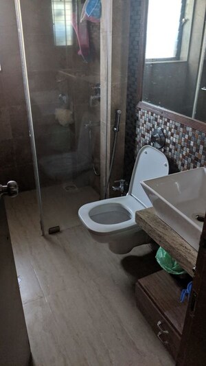 Bathroom in 3 BHK Apartment at Juhu Pearl, Juhu – for Sale