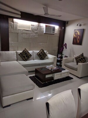 Living Room in 3 BHK Apartment at Juhu Pearl, Juhu – for Sale