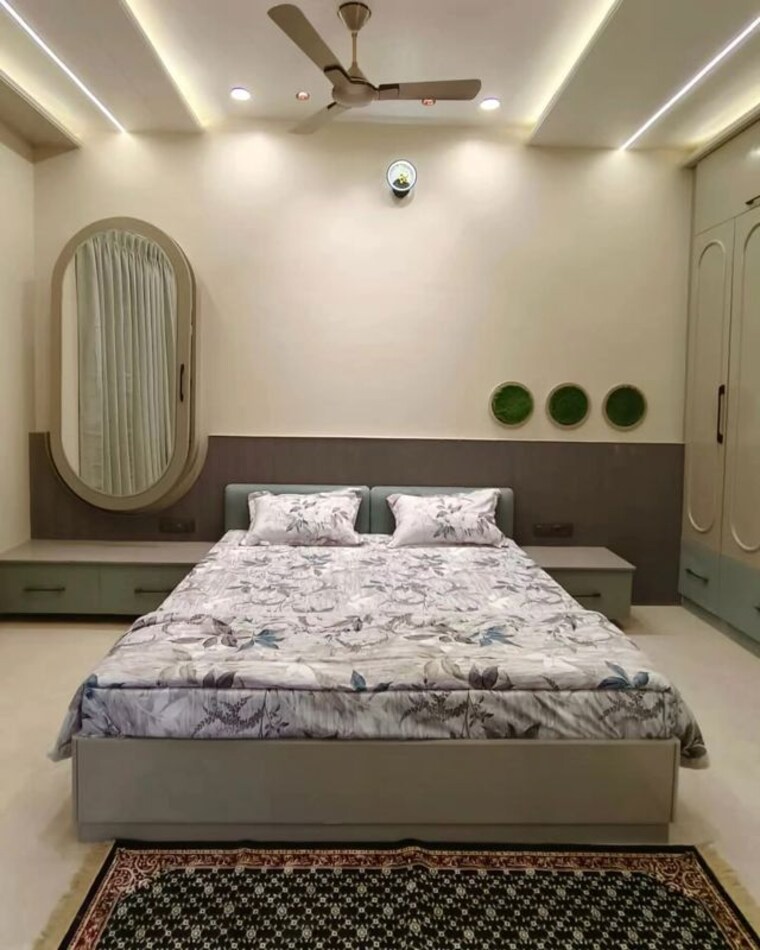 Bedroom, dashrath puri 2 Bedroom 600 Sq.Ft. Builder Floor In Dashrath Puri Delhi 10674871