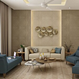 Living Room in 2 BHK Builder Floor at Dashrath Puri – for Sale