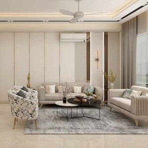 Living Room in 2 BHK Builder Floor at Dashrath Puri – for Sale