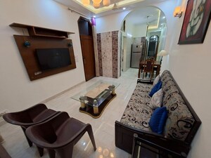 Living Room in 2 BHK Builder Floor at Lajpat Nagar – for Rent