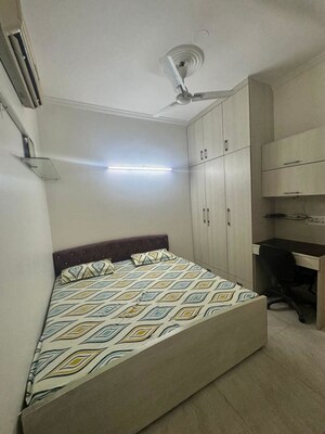 Bedroom in 2 BHK Builder Floor at Lajpat Nagar – for Rent