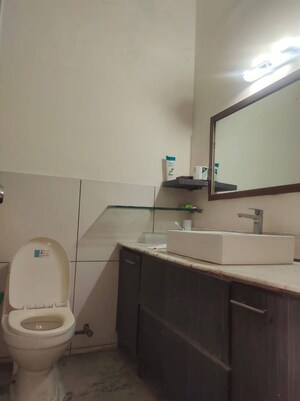 Bathroom in 3 BHK Builder Floor at East Of Kailash – for Sale