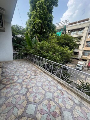 Balcony in 2 BHK Builder Floor at Greater Kailash ii – for Rent