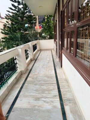 Balcony in 2.5 BHK Builder Floor at Sector 46 – for Rent
