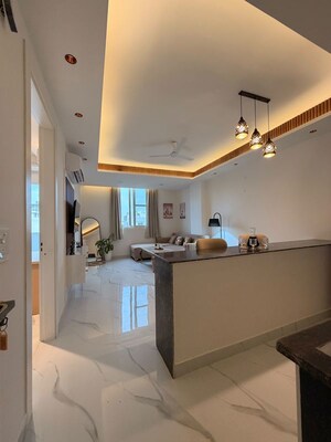 Kitchen in 3.5 BHK Apartment at DLF Silver Oaks, Sector 26 – for Rent