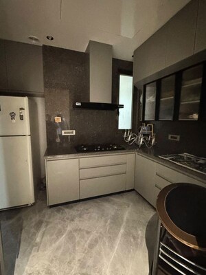 Kitchen in 3 BHK Builder Floor at Greater Kailash – for Rent