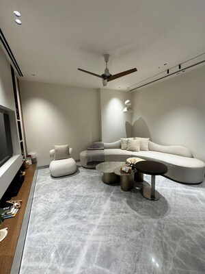 Living Room in 3 BHK Builder Floor at Greater Kailash – for Rent