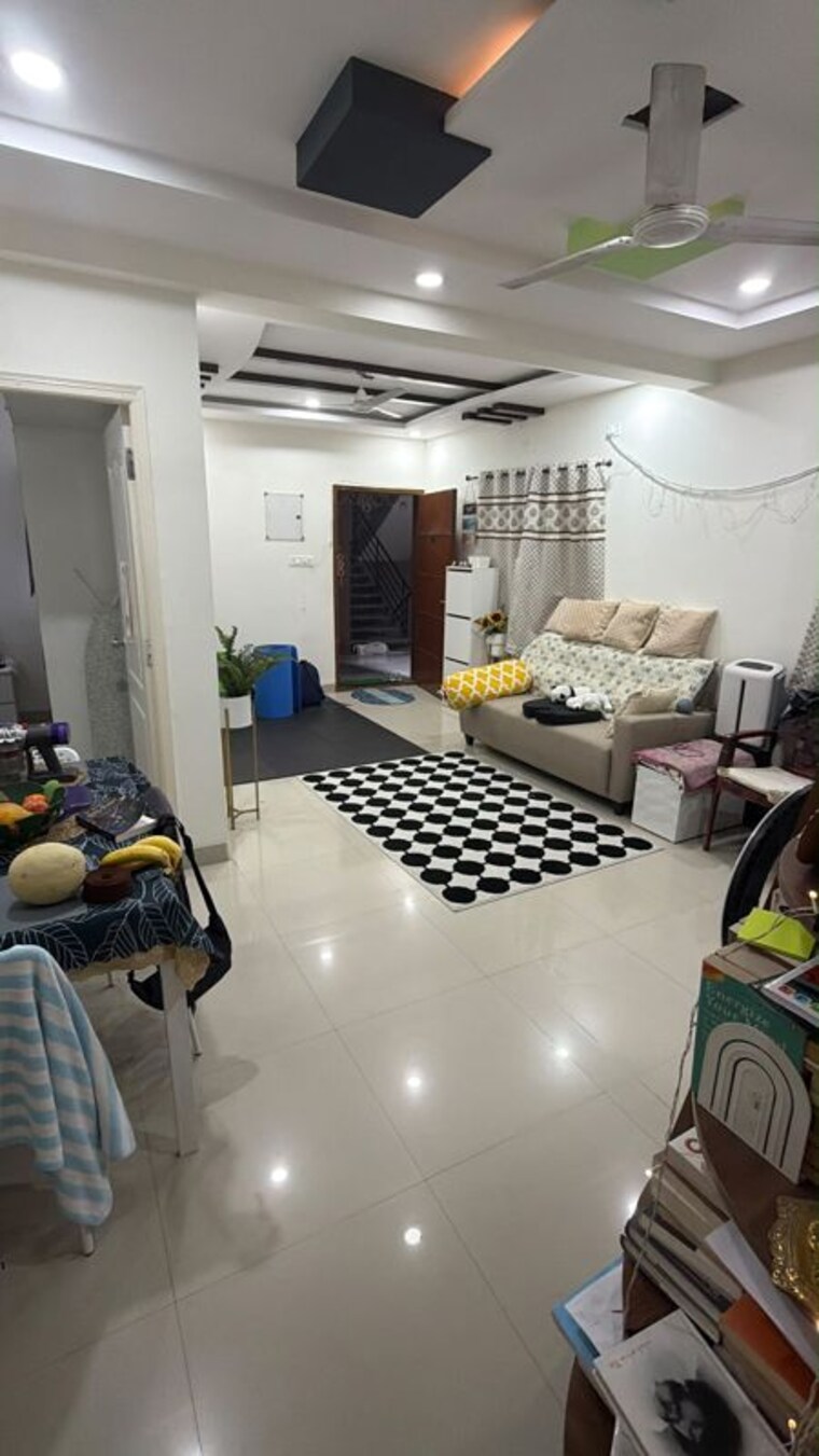 Living Room, jains-carlton-creek 3 Bedroom 1380 Sq.Ft. Apartment In Manikonda Hyderabad 10674994