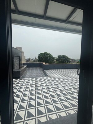 Balcony in 4 BHK Builder Floor at Greater Kailash – for Rent