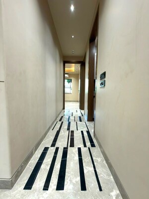 Building Lobby in 4 BHK Builder Floor at Greater Kailash – for Rent