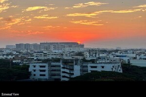 1 BHK Apartment – Exterior View View at Spring Glory Co-Operative Society, Kharadi - for Rent