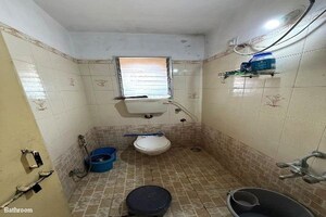 Bathroom in 1 BHK Apartment at Spring Glory Co-Operative Society, Kharadi – for Rent
