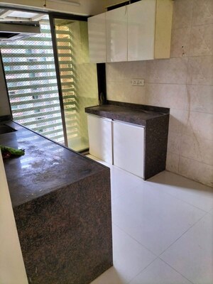 Kitchen in 1 BHK Apartment at Mahalaxmi Tulip, Saravali – for Sale