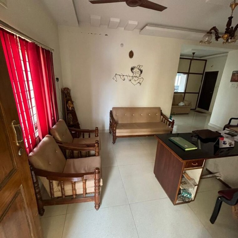 Living Room, gagan-klara 2 Bedroom 820 Sq.Ft. Apartment In Balewadi Pune 10675038