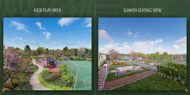 Garden, prestige-gardenia-estate  4000 Sq.Ft. Plot In Devanahalli Bangalore 10675036