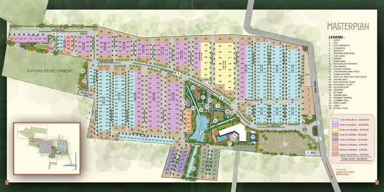 Master Plan, prestige-gardenia-estate  4000 Sq.Ft. Plot In Devanahalli Bangalore 10675036