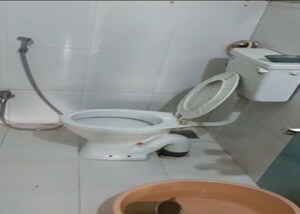 Bathroom in 1 BHK Apartment at Kamothe – for Sale