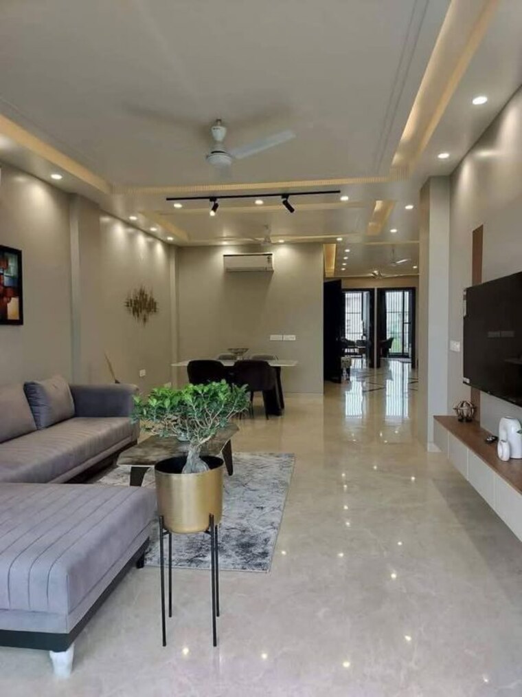 Living Room, anant-raj-the-estate-floors 3 Bedroom 1620 Sq.Ft. Builder Floor In Sector 63a Gurgaon 10675077