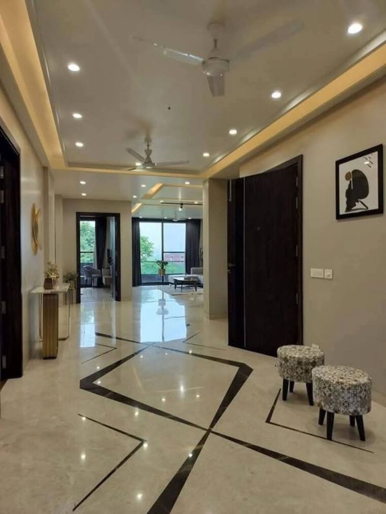 Living Room, anant-raj-the-estate-floors 3 Bedroom 1620 Sq.Ft. Builder Floor In Sector 63a Gurgaon 10675077