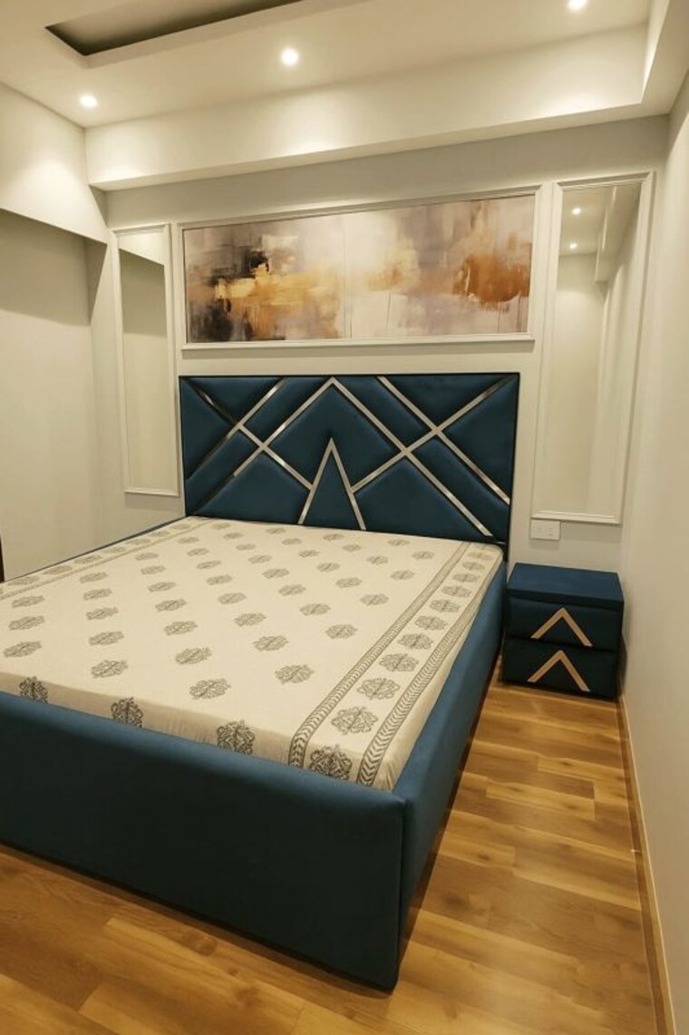 Bedroom, suncity-vatsal-valley 3 Bedroom 1430 Sq.Ft. Apartment In Gwal Pahari Gurgaon 10675084