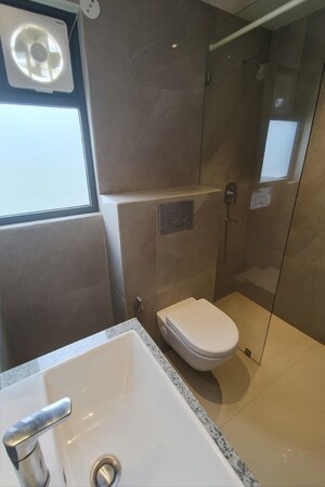 Bathroom in 3 BHK Apartment at Suncity Vatsal Valley, Gwal Pahari – for Rent