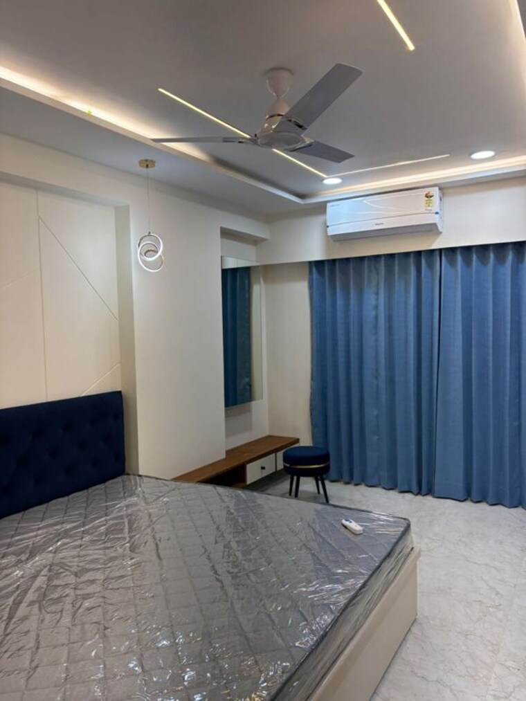 Bedroom, zundal 3 Bedroom 1710 Sq.Ft. Apartment In Zundal Ahmedabad 10675089