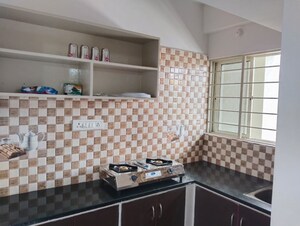 Kitchen in 1 BHK Builder Floor at Harlur – for Rent