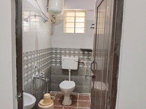 Bathroom in 1 BHK Builder Floor at Harlur – for Rent