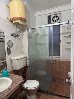 Bathroom in 2 BHK Apartment at Niti Khand – for Rent