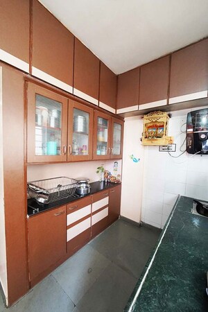 Kitchen in 1 BHK Apartment at Ghatlodia – for Sale