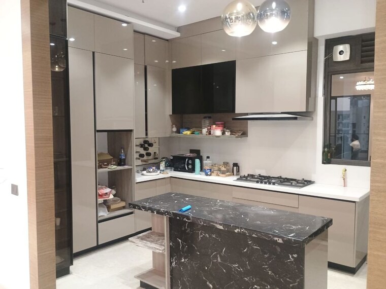 Kitchen, aba-county-107 4 Bedroom 3501 Sq.Ft. Apartment In Sector 107 Noida 10674966