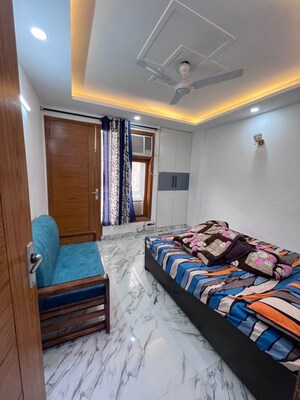 Bedroom in 2 BHK Builder Floor at Malviya Nagar – for Rent